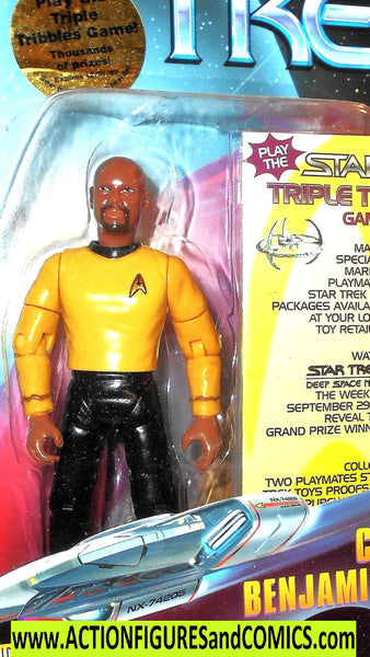 Star Trek COMMANDER SISKO 1997 tribbles playmates