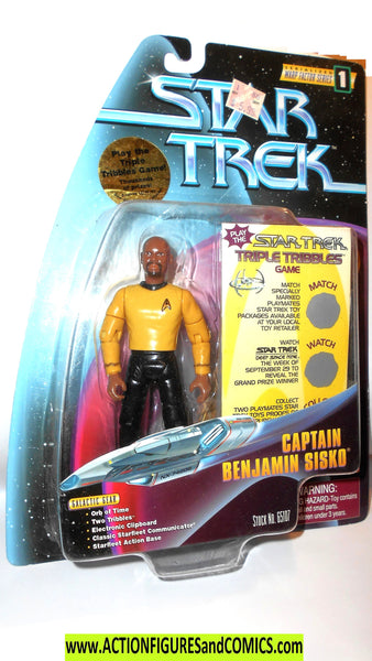 Star Trek COMMANDER SISKO 1997 tribbles playmates