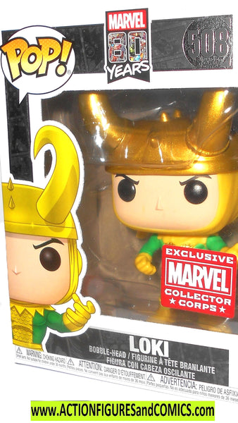 Loki Marvel Collector Corps hotsell Funko Pop