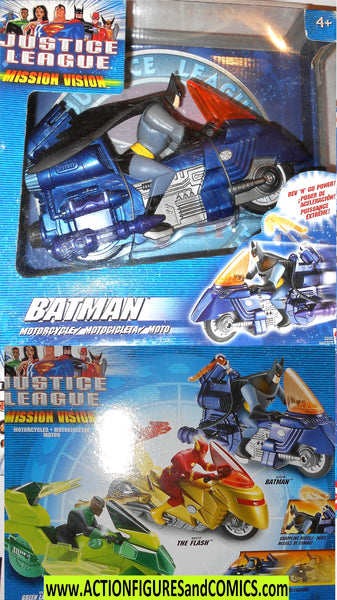 justice league unlimited BATMAN motorcycle dc universe animated