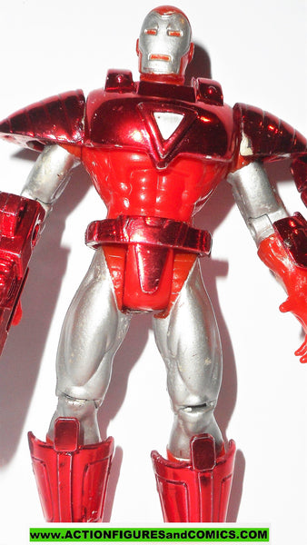 Iron man SILVER CENTURION hologram armor 1995 marvel 