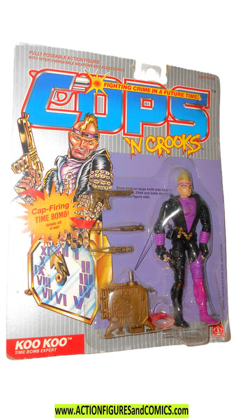 Vintage 1988 Inferno Hasbro COPS n CROOKS Action Figure purchases Sealed MOC