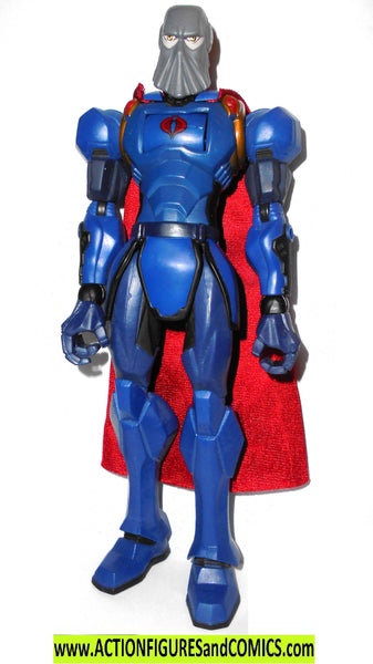 Gi Joe Cobra Commander Sigma 6 Six 8 Inch Blue 2006 Actionfiguresandcomics 2224