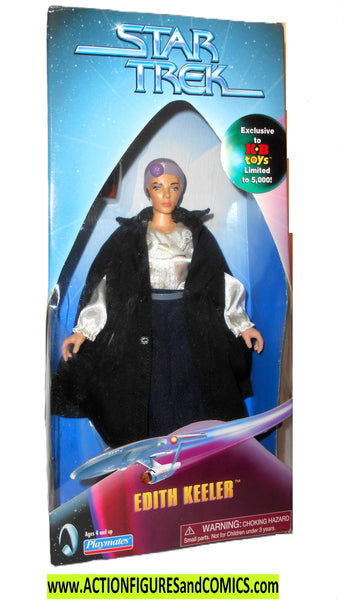 Star Trek EDITH KEELER 9 inch 1998 KB playmates moc mib