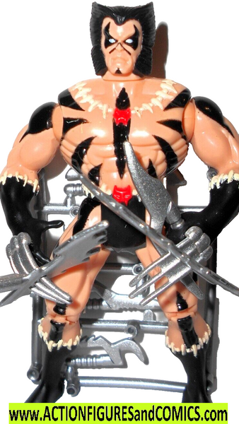 X-MEN X-Force toy biz WOLVERINE savage land 1995 marvel –  ActionFiguresandComics