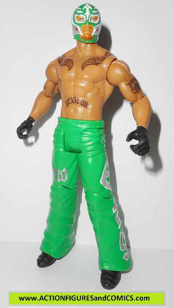 Green Wrestling Action Figures