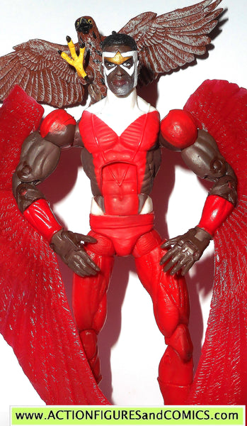 marvel legends FALCON full suit VARIANT toy biz 2006 mojo series