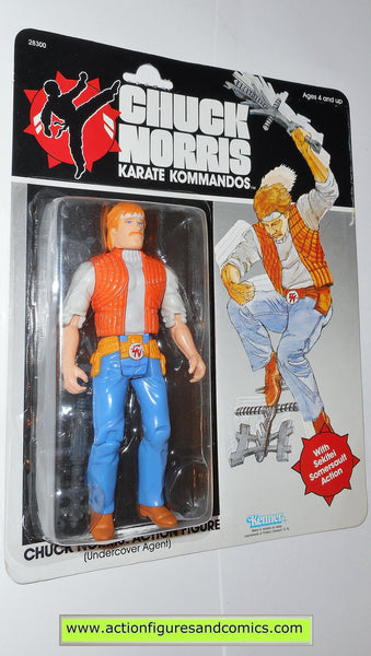 chuck norris karate kommandos UNDERCOVER AGENT 1986 kenner vintage