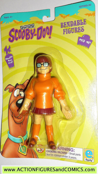 4.5 Velma Dinkley Scooby Doo Thinkway Action Figure Articulated Loose