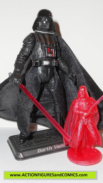 star wars action figures DARTH VADER 013 saga 2006 red hologram