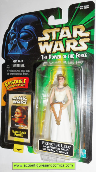 star wars action figures PRINCESS LEIA ceremonial dress flashback