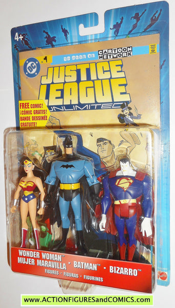 justice league unlimited batman and wonder woman