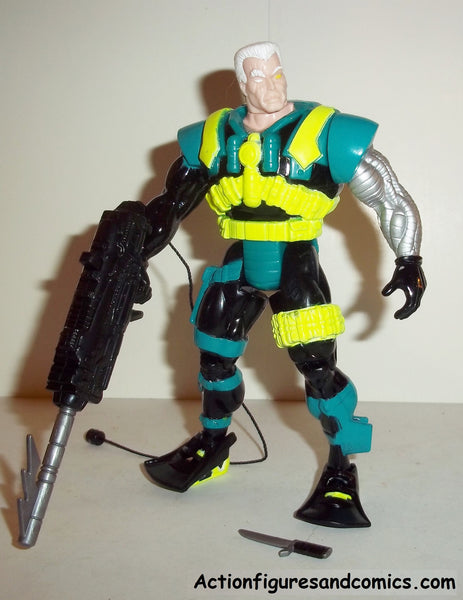 X-MEN X-Force toy biz CABLE 1994 5th edition deep sea gear