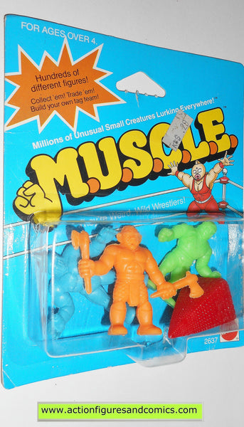 Muscle m.u.s.c.l.e men kinnikuman 4 pack moc SUNSHINE 107 RED mattel action  figures