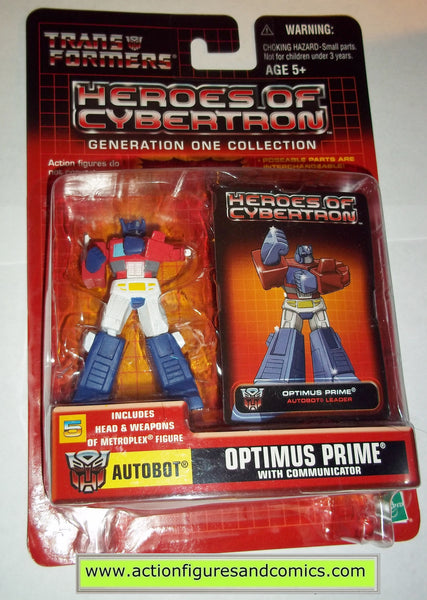 Transformers pvc OPTIMUS PRIME communicator heroes of cybertron