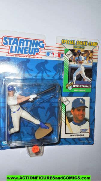 Starting Lineup ERIC KARROS 1993 extended LA Dodgers baseball sports –  ActionFiguresandComics