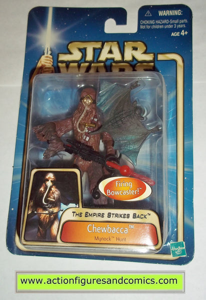 star wars action figures CHEWBACCA mynock hunt 2003 Attack of