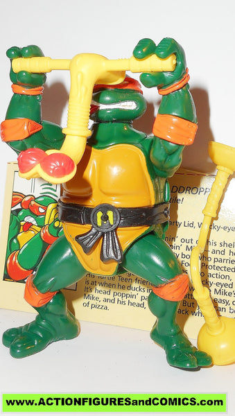 Teenage Mutant Ninja Turtles 1988 high quality Michaelangelo 100% Complete with File Card and Accessories