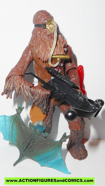 star wars action figures CHEWBACCA MYNOCK HUNT 2003 saga aotc