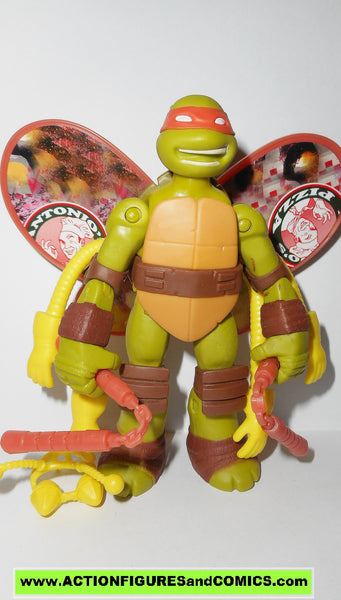 Teenage Mutant Ninja Turtles Michelangelo Mikey Turflytle Nickelodeon Actionfiguresandcomics 9626