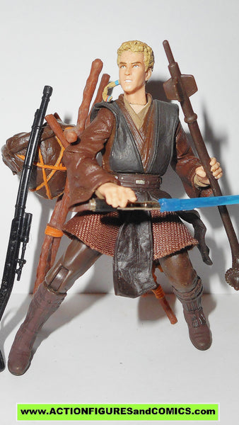 star wars action figures ANAKIN SKYWALKER tatooine attack 2002