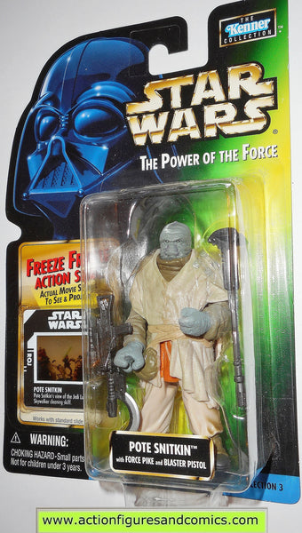 star wars action figures POTE SNITKIN internet exclusive power of