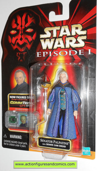 Star wars episode 1 2024 senator palpatine action figure