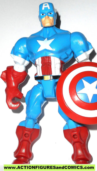 Marvel Super Hero Mashers CAPTAIN AMERICA 6 inch universe 2013