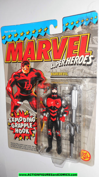 marvel super heroes toy biz DAREDEVIL 1994 black armor universe