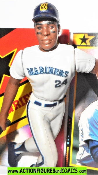 Starting Lineup KEN GRIFFEY JR 1992 poster BLUE Seattle Mariners sport –  ActionFiguresandComics