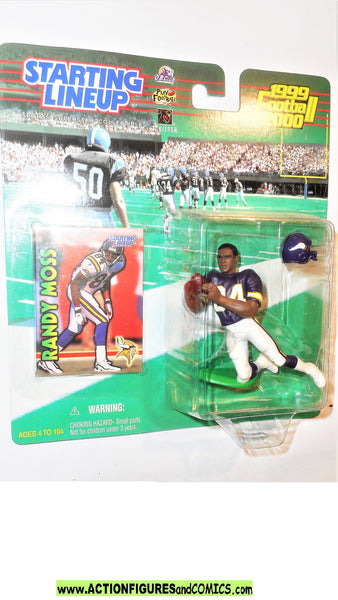 Starting Lineup RANDY MOSS 1999 2000 Minnesota Vikings football sports –  ActionFiguresandComics