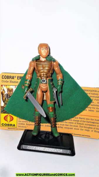 GI Joe 25th Anniversary buy Serpentor Action Figure Hasbro Cobra Emperor 2007 NEW