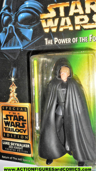 star wars action figures LUKE SKYWALKER JEDI KNIGHT theater