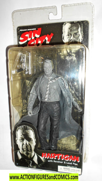 Sin City HARTIGAN 2005 B&W frank miller movie Neca moc