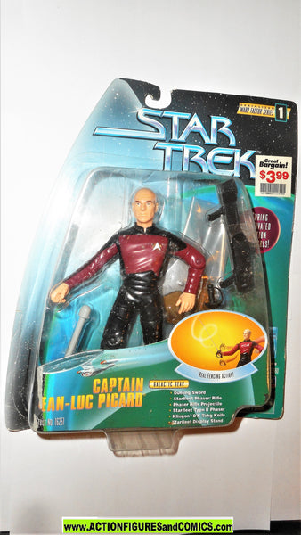 Star Trek CAPTAIN PICARD warp factor series 6 inch playmates toys