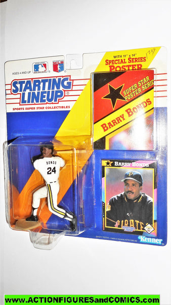 Barry Bonds Pittsburgh Pirates Baseball Starting Lineup Action