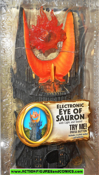 Lord of the Rings EYE OF SAURON electronic toy biz action figures moc –  ActionFiguresandComics