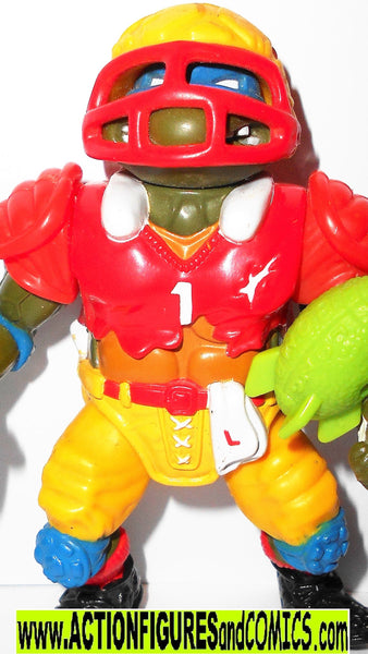 UPDATE: 1993 Vintage TMNT T.D. orders Touchdown Tossin’ Leo football figure MOC