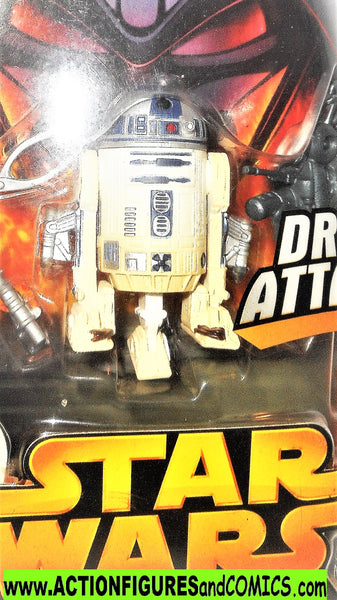 star wars action figures R2-D2 droid attack 7 2005 revenge of the