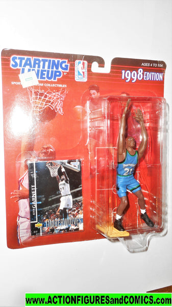 Starting Lineup KEVIN GARNETT 1998 Minnesota Timberwolves basketball moc