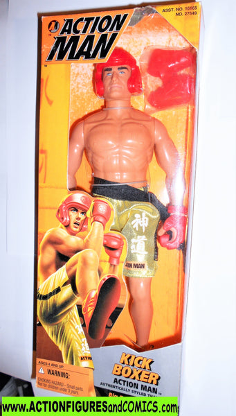 Action man KICKBOXER 12 inch gi joe 1996 force kenner moc mib