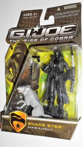 gi joe SNAKE EYES 2009 paris pursuit v44 rise of Cobra movie moc