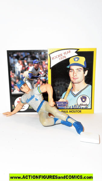 Starting Lineup PAUL MOLITOR 1990 Milwaukee Brewers sports