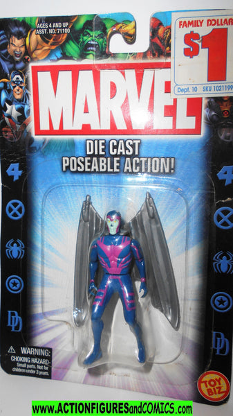 Marvel die cast ARCHANGEL poseable toybiz x-men universe moc