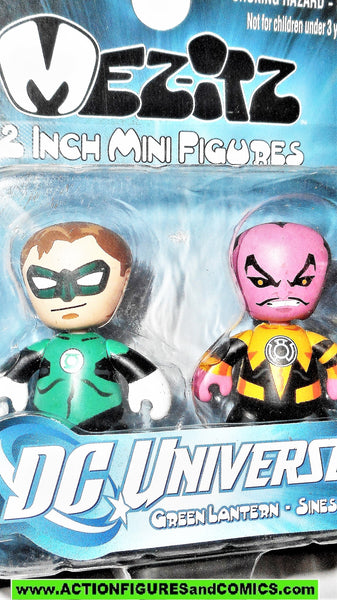 DC Universe Mezitz GREEN LANTERN Hal Jordan SINESTRO yellow mezco