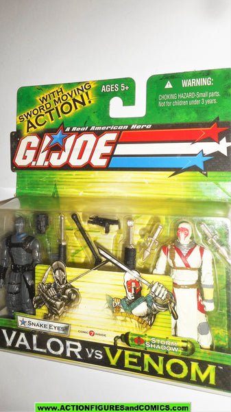 gi joe SNAKE EYES vs STORM SHADOW 2004 comic 7 VARIANT