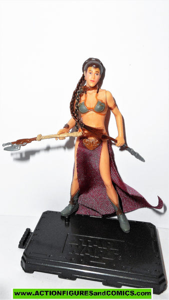 star wars action figures PRINCESS LEIA jabba sail barge prisoner