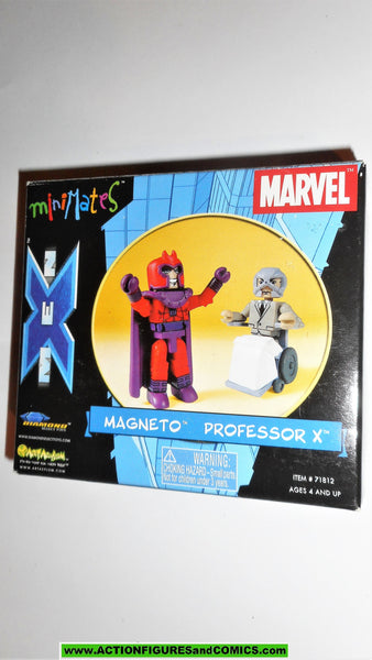 minimates MAGNETO vs PROFESSOR X 2003 x-men mini mates