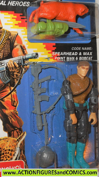 gi joe SPEARHEAD & MAX 1988 1999 funskool hasbro vintage g i moc