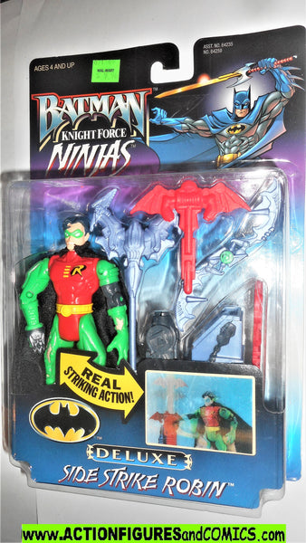 BATMAN knight force ninjas SIDE STRIKE ROBIN complete kenner moc